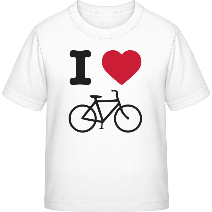 I Love Bicycle T-skjorte for barn contain pic