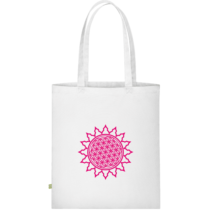 Flower of Life Shining Stoffen tas contain pic