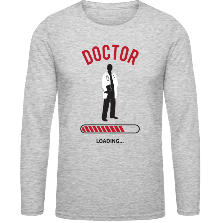 Doctor Loading Progress Langarmshirt contain pic