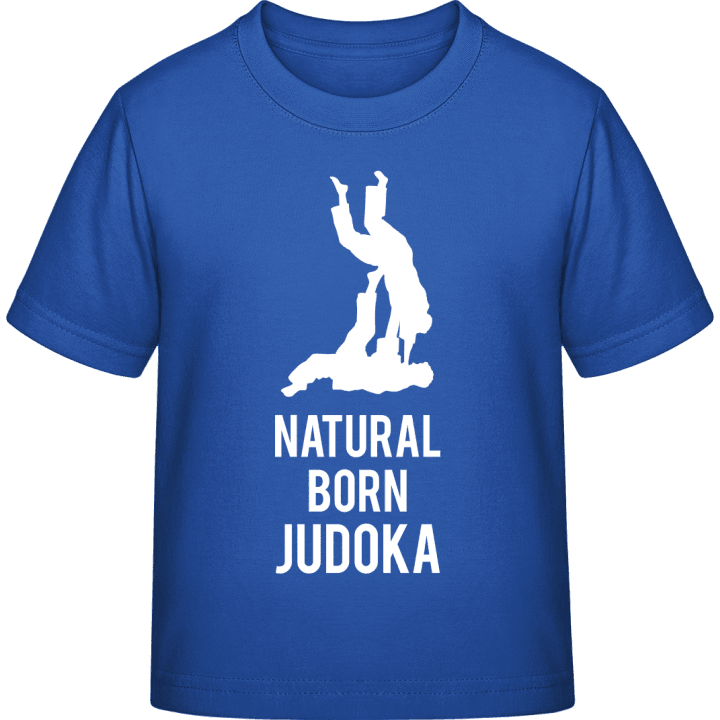 Natural Born Judoka T-skjorte for barn contain pic