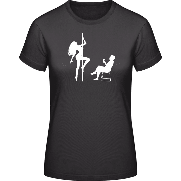 Pole Dancer Action T-skjorte for kvinner contain pic