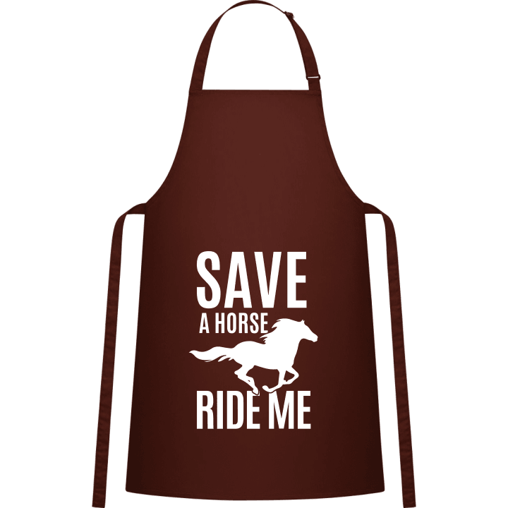 Save A Horse Ride Me Delantal de cocina contain pic