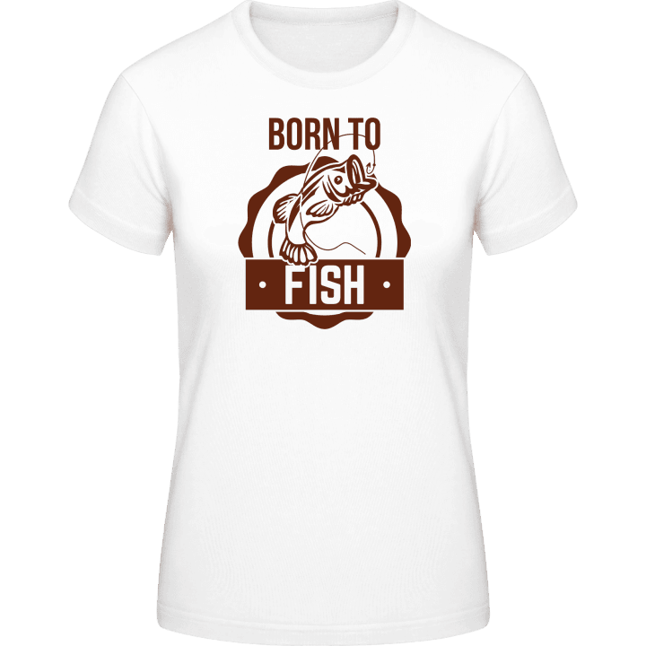 Born To Fish Logo Frauen T-Shirt 0 image