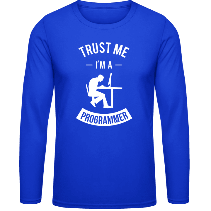 Trust Me I'm A Programmer T-shirt à manches longues contain pic