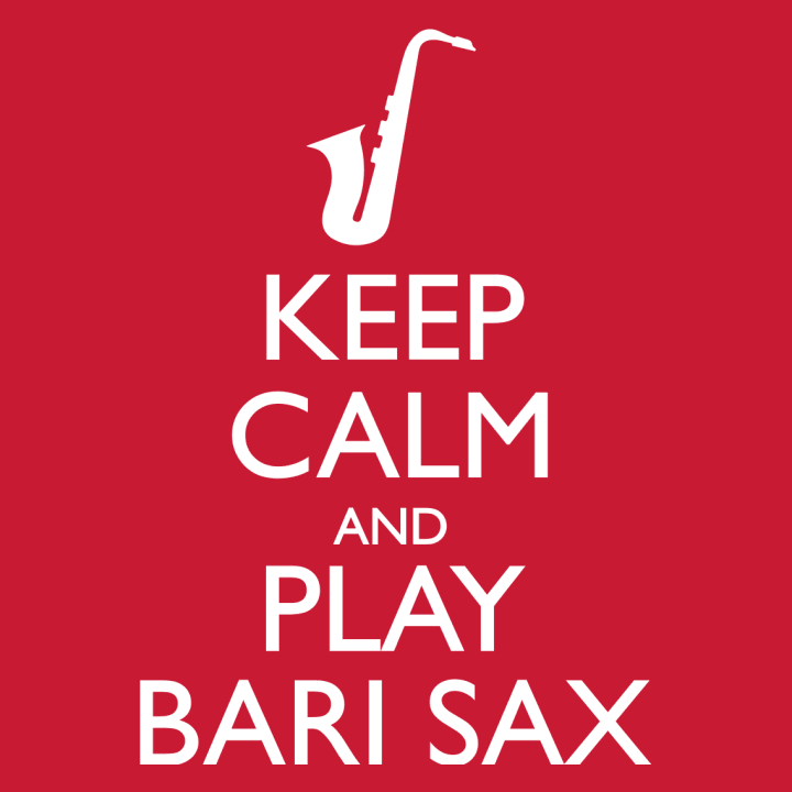 Keep Calm And Play Bari Sax Hættetrøje til børn 0 image