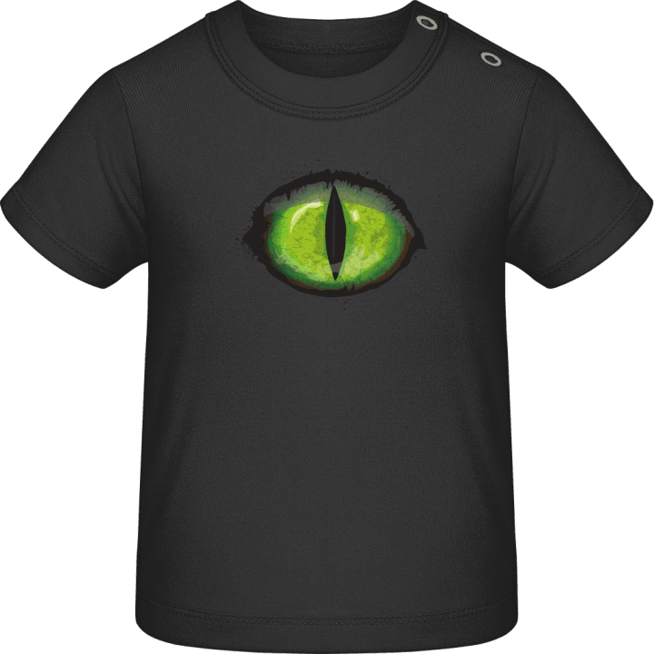 Scary Green Monster Eye Vauvan t-paita 0 image