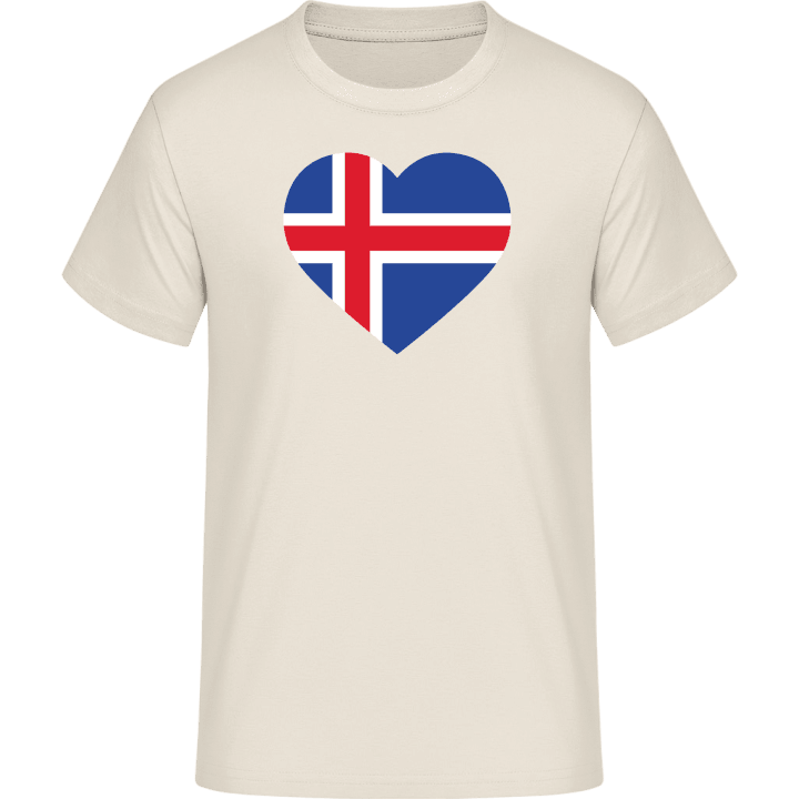 Iceland Heart T-skjorte contain pic