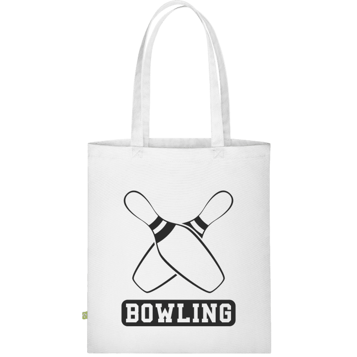 Bowling Icon Stofftasche contain pic