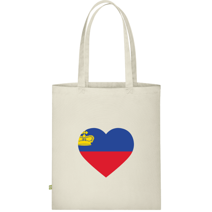 Liechtenstein Heart Väska av tyg contain pic