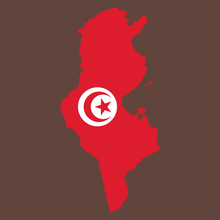 Tunesië Kaart Baby Rompertje 0 image