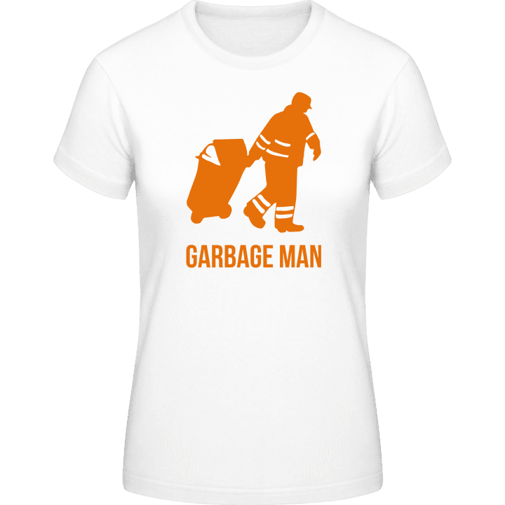 Garbage Man Vrouwen T-shirt contain pic