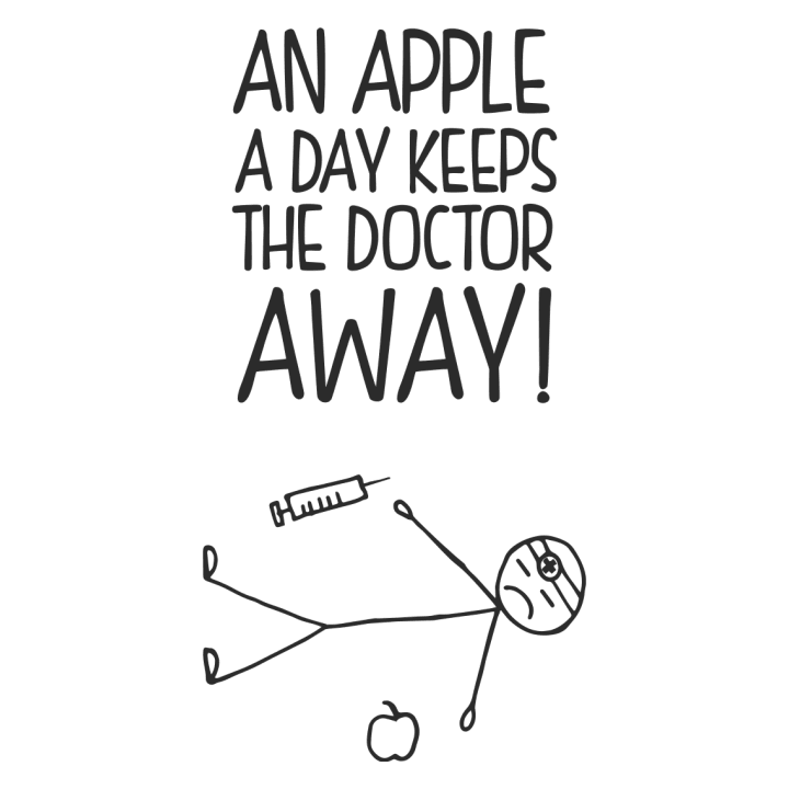 An Apple A Day Doctor Comic Langermet skjorte 0 image