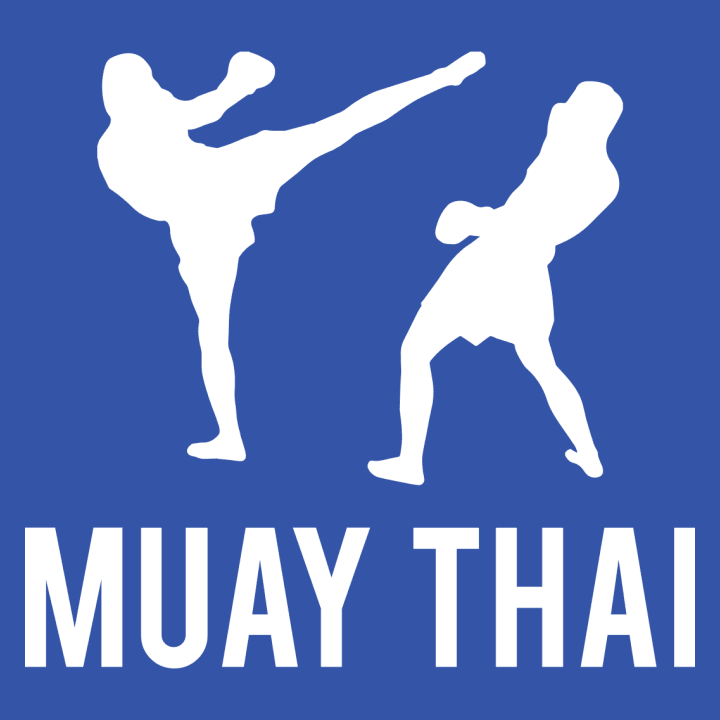 Muay Thai Silhouette Felpa con cappuccio 0 image