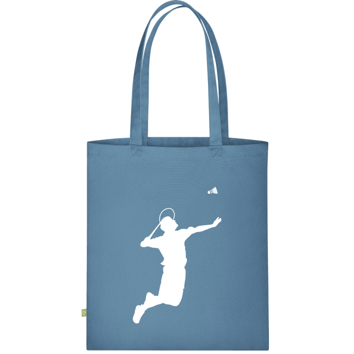 Badminton Player Stoffpose contain pic