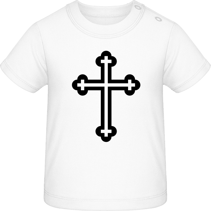 Croix T-shirt bébé contain pic