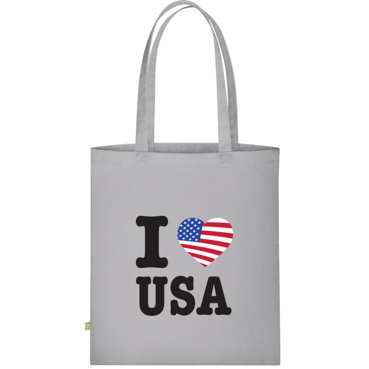 I Love USA Stoffpose contain pic