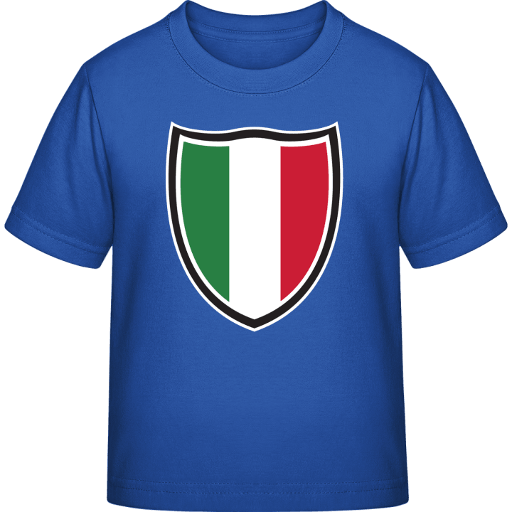 Italy Shield Flag T-skjorte for barn contain pic