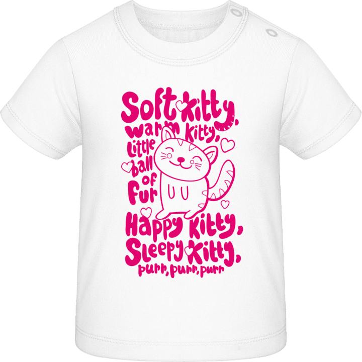 Soft Kitty Warm Kitty Little Ball Of Fur Baby T-Shirt 0 image