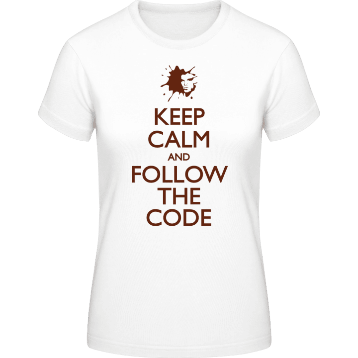 Keep Calm and Follow the Code T-shirt pour femme 0 image