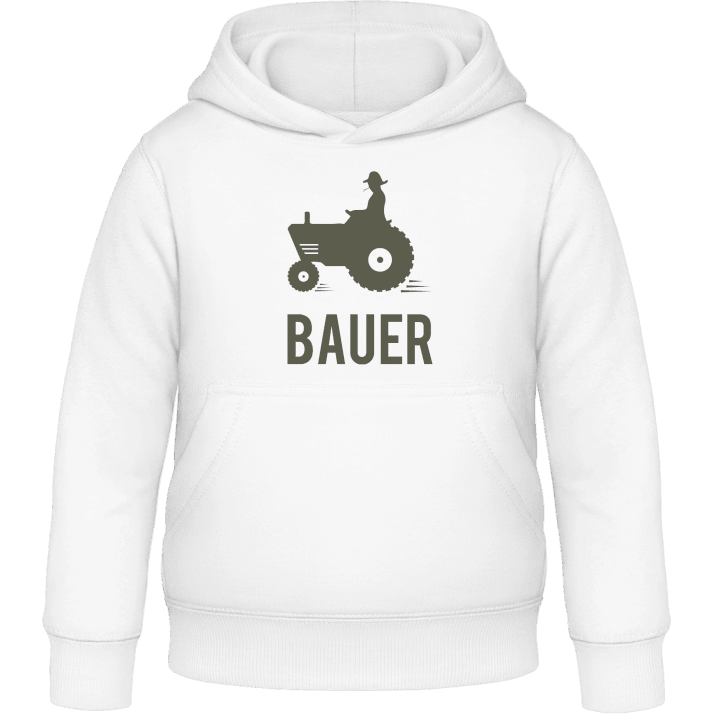 Bauer mit Traktor Sweat à capuche pour enfants contain pic