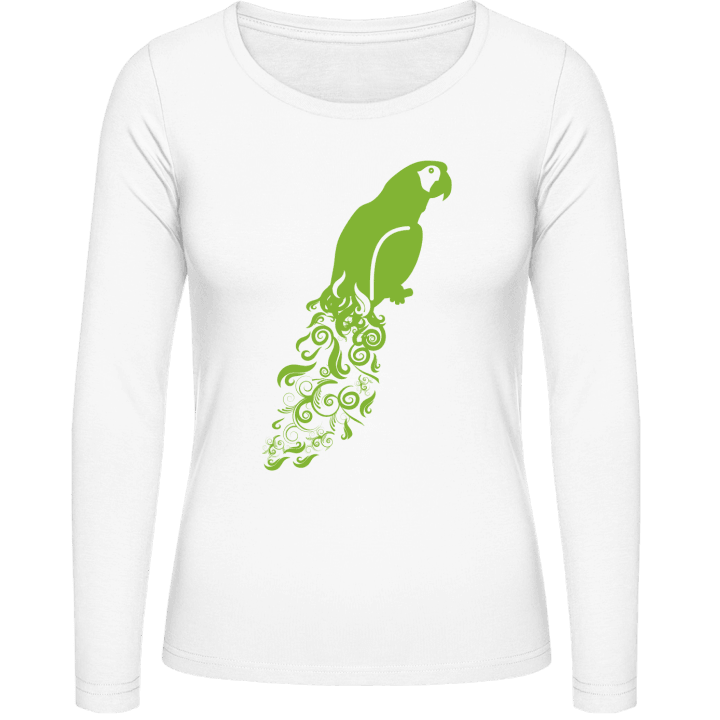 Parrot Outline T-shirt à manches longues pour femmes 0 image