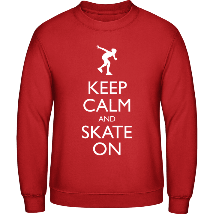 Keep Calm and Inline Skate on Felpa contain pic