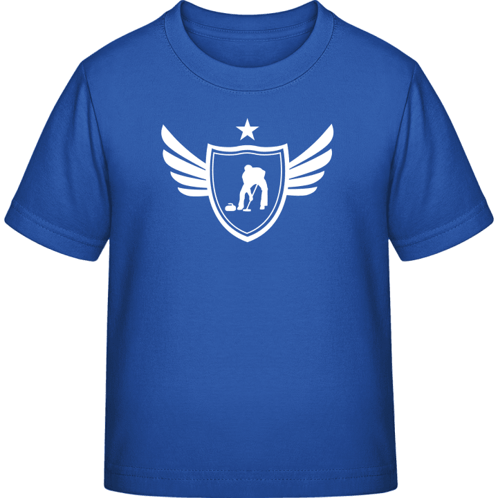 Curling Star T-shirt för barn contain pic