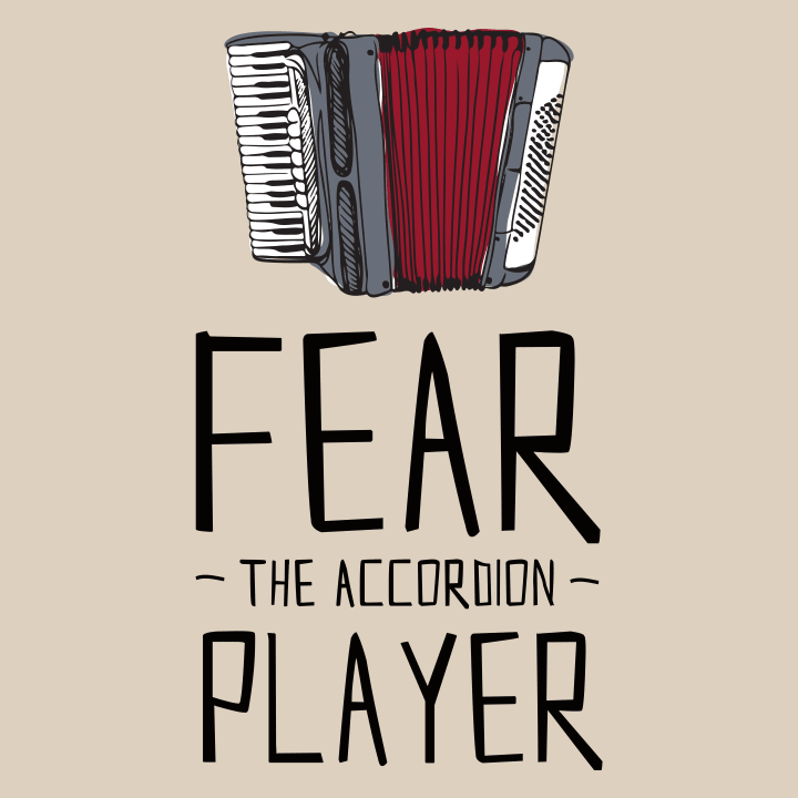 Fear The Accordion Player Delantal de cocina 0 image