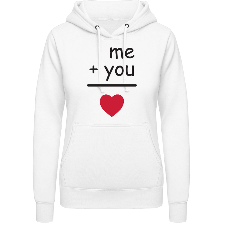 Me You Love Vrouwen Hoodie contain pic