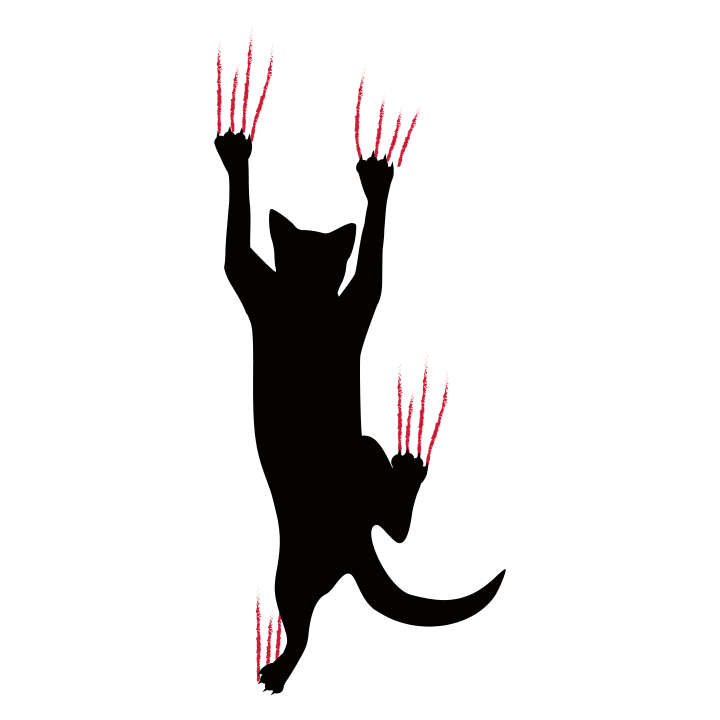 Cat Climbing Long Sleeve Shirt 0 image