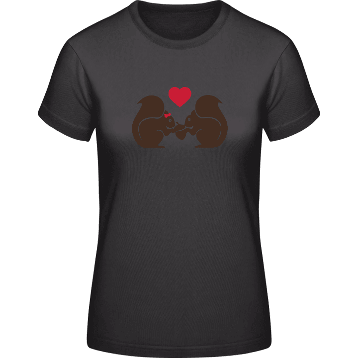 Squirrels In Love T-shirt til kvinder 0 image
