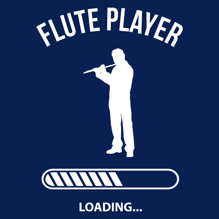 Flute Player Loading Hoodie för kvinnor 0 image