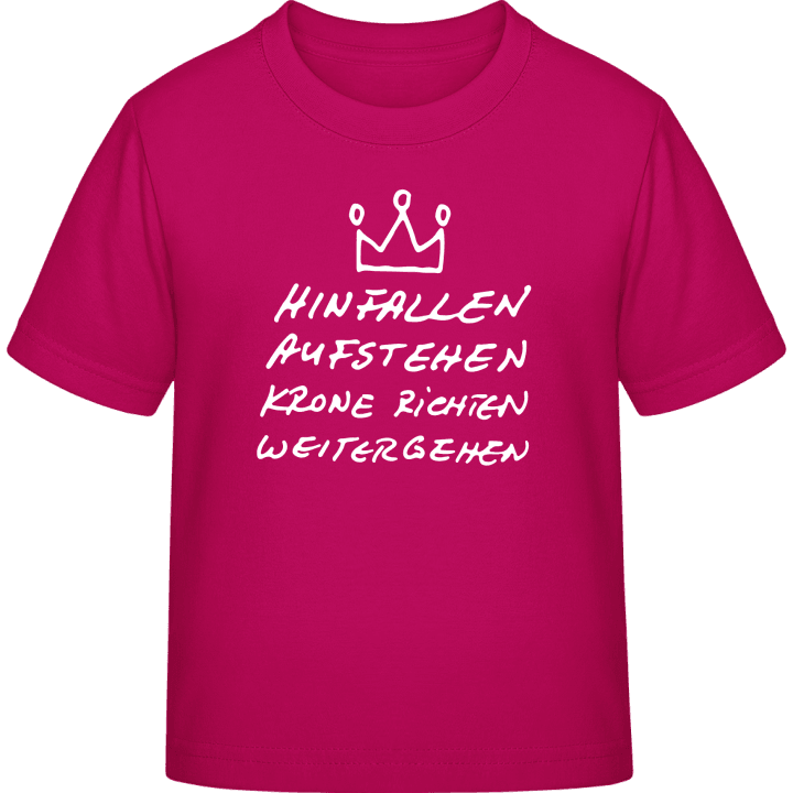 Krone richten Prinzessin T-shirt pour enfants contain pic