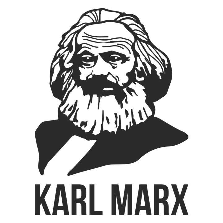 Karl Marx SIlhouette Sudadera con capucha para mujer 0 image