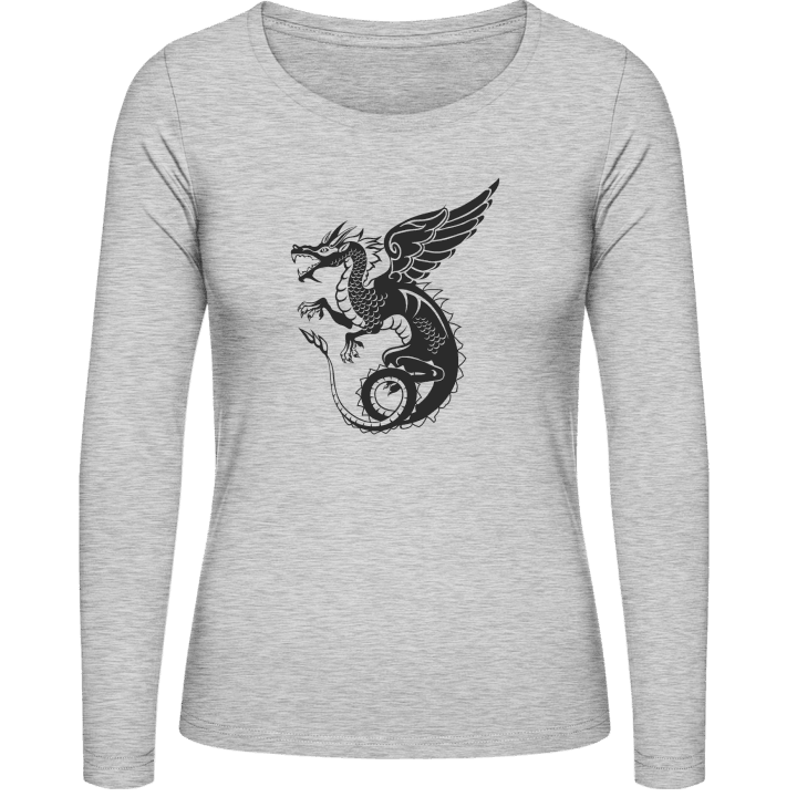 Winged Dragon Camicia donna a maniche lunghe 0 image