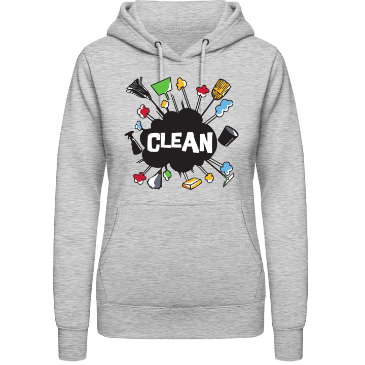 Clean Logo Sweat à capuche pour femme contain pic