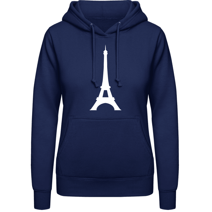Eiffel Tower Silhouette Sudadera con capucha para mujer contain pic