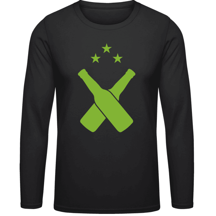 Beer Bottles Crossed Long Sleeve Shirt contain pic