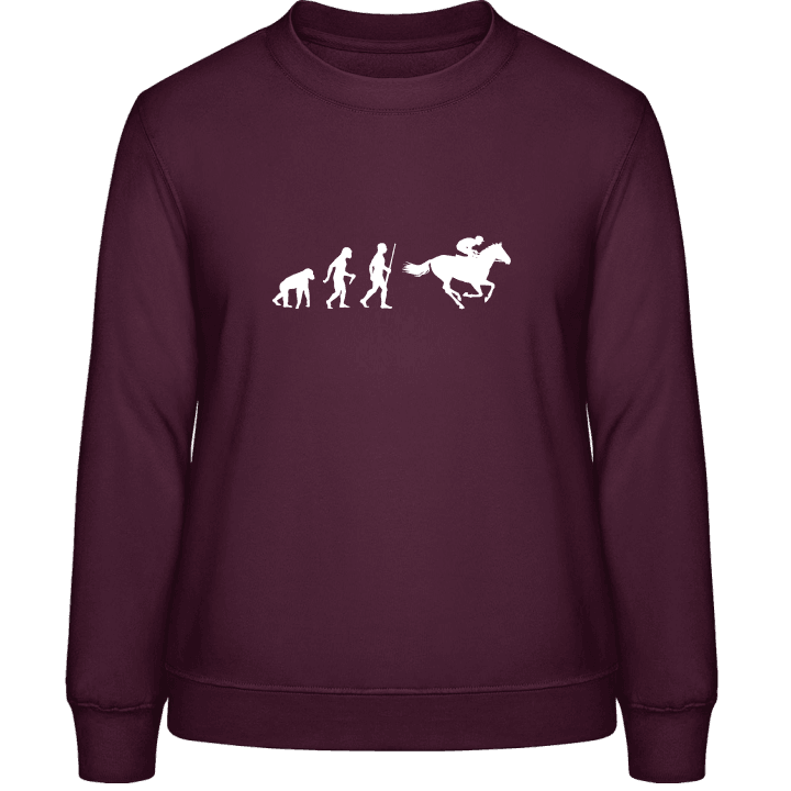 Jokey Horse Racing Evolution Women Sweatshirt contain pic
