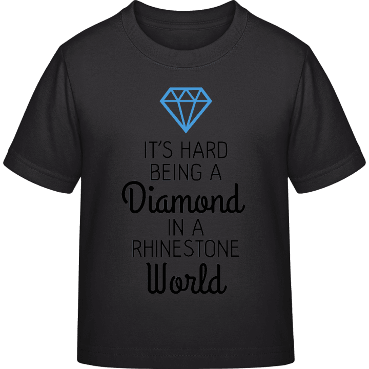 It's Hard To Be A Diamond T-shirt til børn 0 image