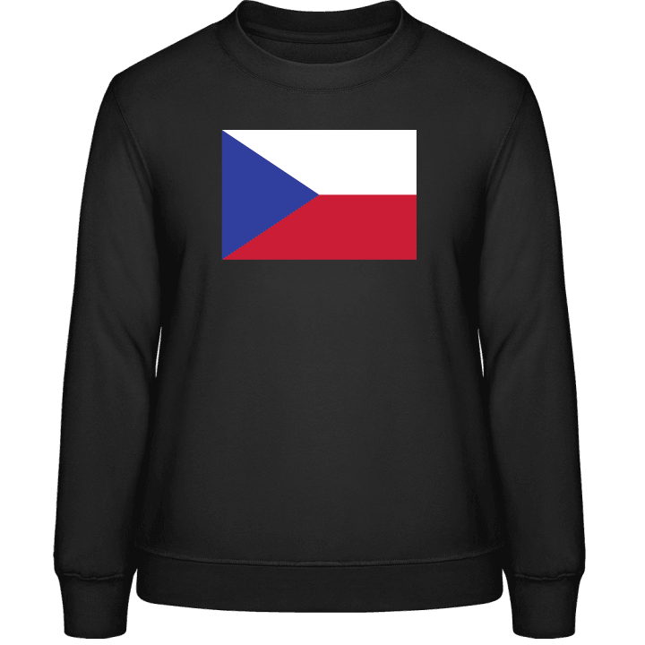 Czechia Flag Sweatshirt för kvinnor contain pic