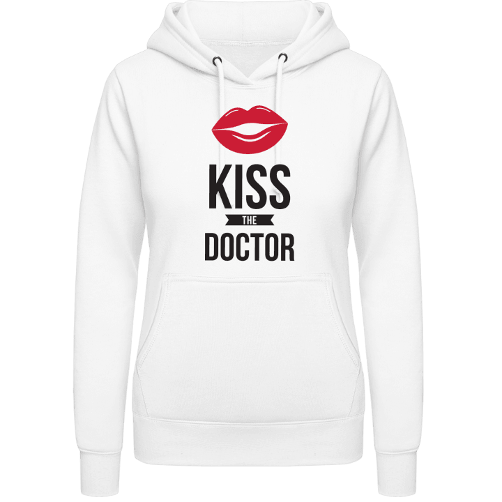 Kiss the Doctor Frauen Kapuzenpulli contain pic