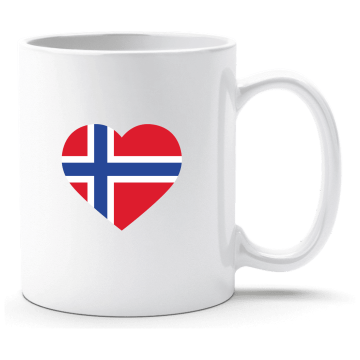 Norway Heart Flag Coppa contain pic