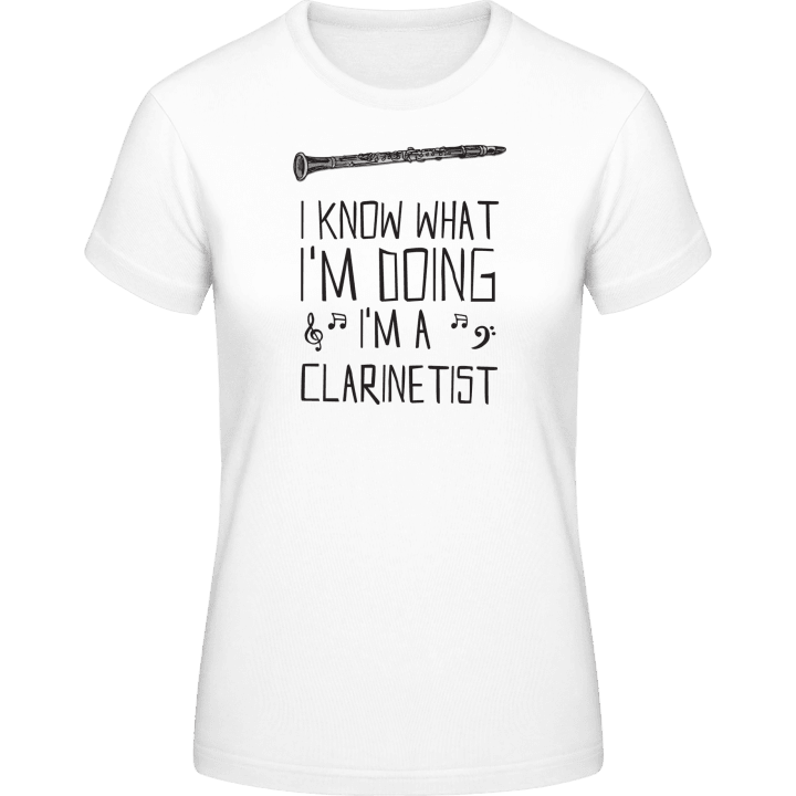 I'm A Clarinetist T-skjorte for kvinner contain pic
