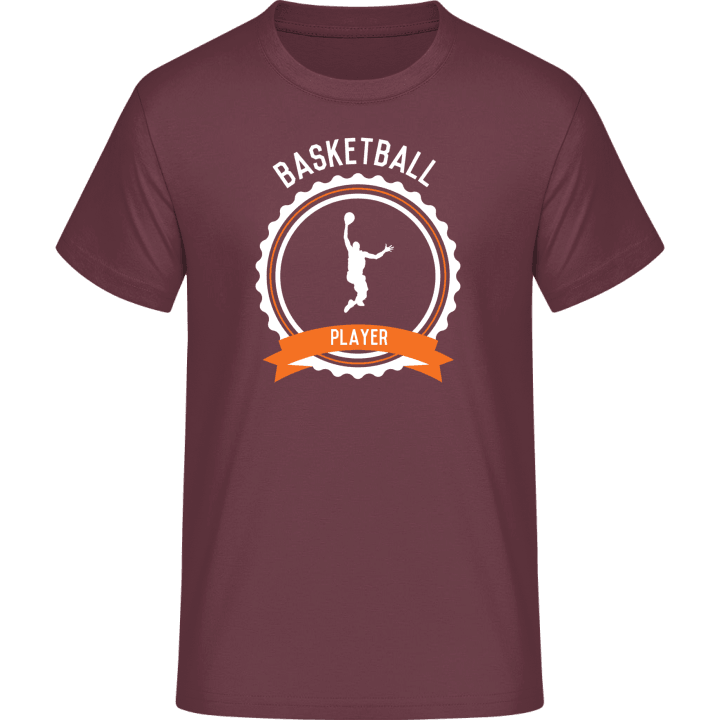 Basketball Player Emblem T-Shirt 0 image