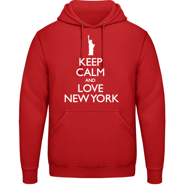 Statue Of Liberty Keep Calm And Love New York Sweat à capuche contain pic