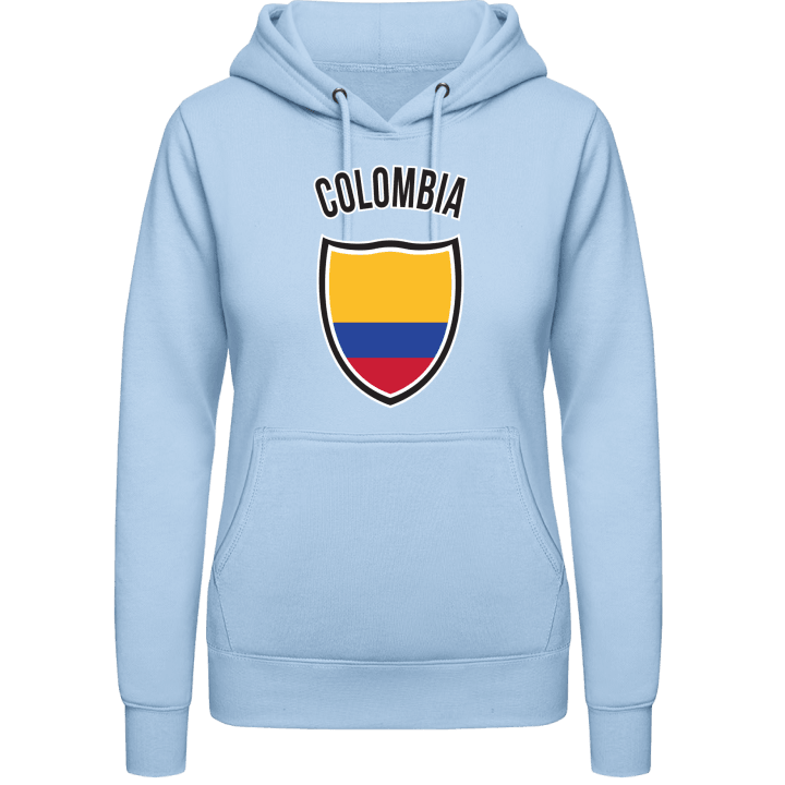 Colombia Shield Sudadera con capucha para mujer contain pic