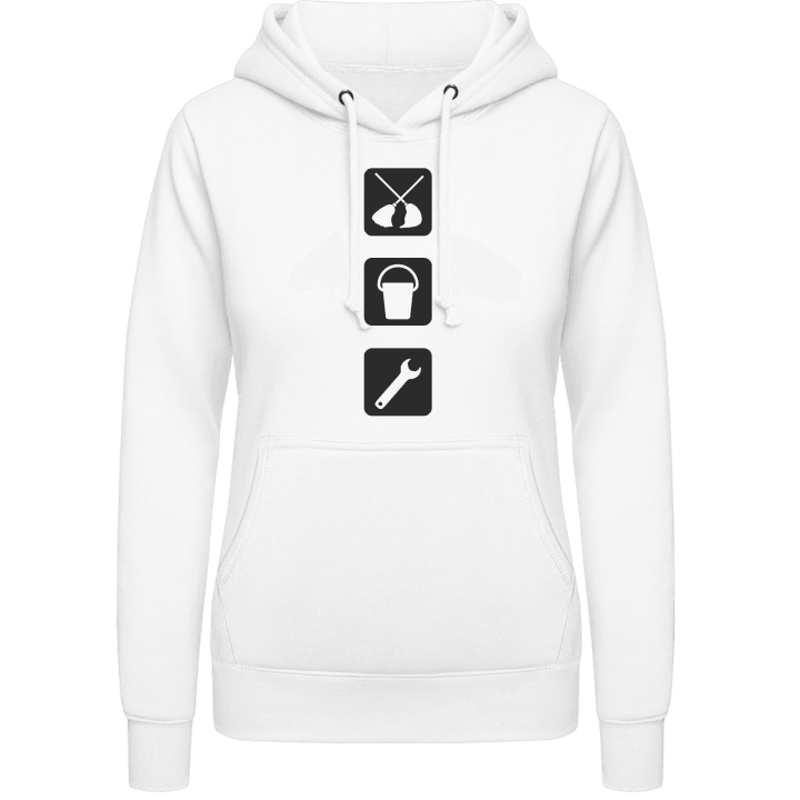 Cleaner Icons Women Hoodie contain pic