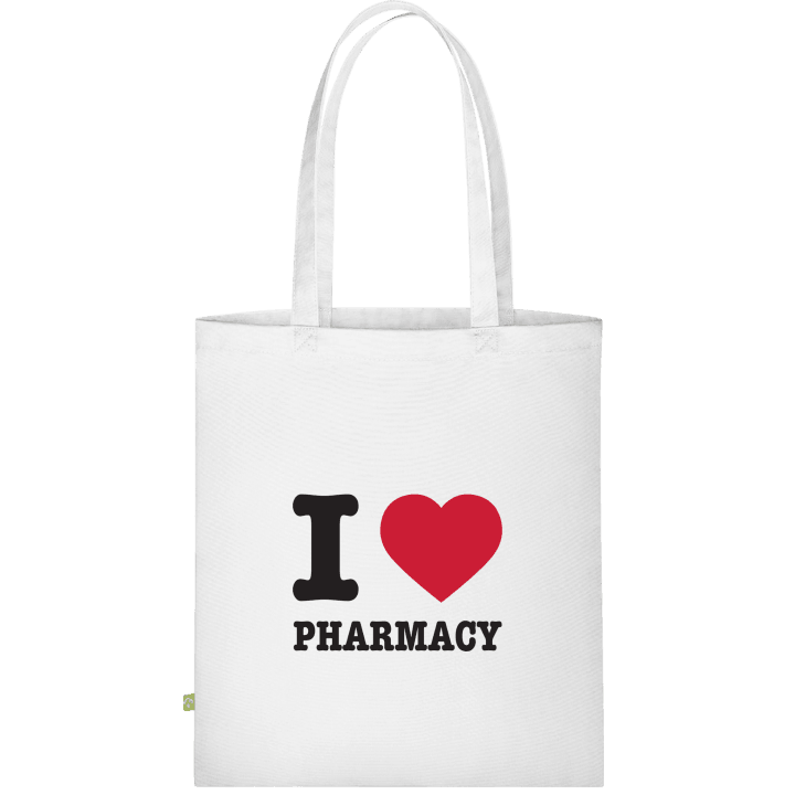 I Love Heart Pharmacy Väska av tyg contain pic