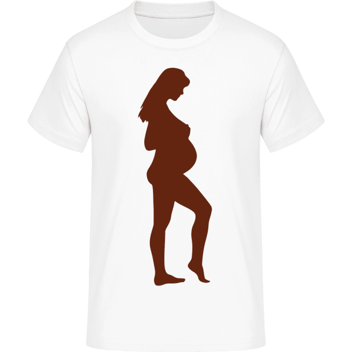 Pregnant Woman T-skjorte contain pic